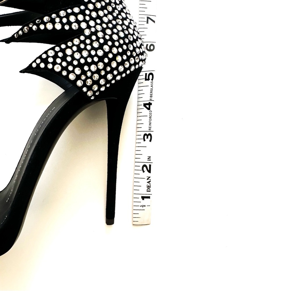 Giueseppe Zanotti Limited
Edition Starburst Rhinestone & Suede Heels Size 38 NIB - Picture 11 of 16
